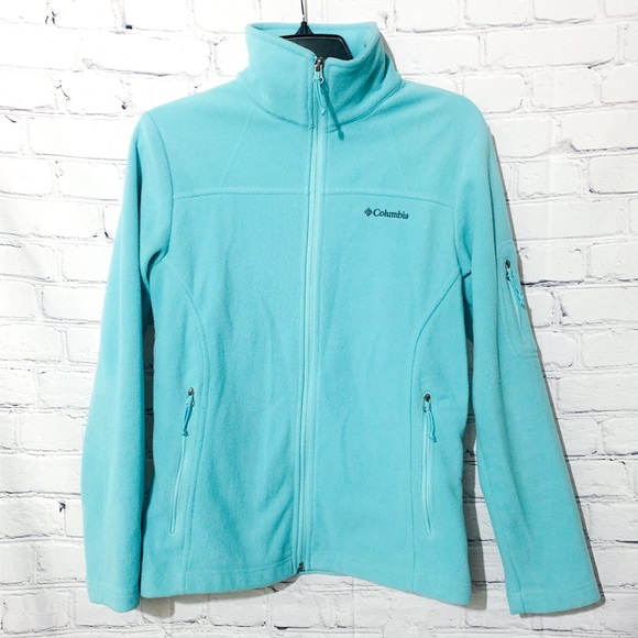 Columbia Tops - Columbia Zip-Up Fleece Jacket Sweatshirt sz S